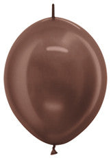 12" Metallic Chocolate