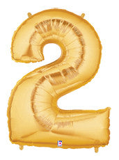 Number "2" Gold
