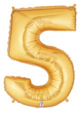 Number "5" Gold