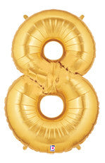 Number "8" Gold