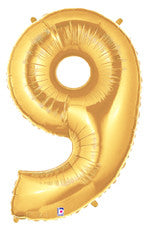 Number "9" Gold