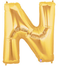 Letter "N" Gold
