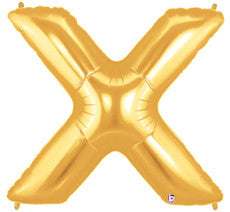Letter "X" Gold