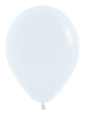 5'' Fashion White Latex Balloons