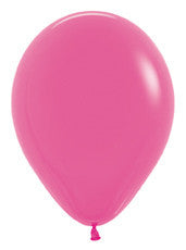 5" Deluxe Fuchsia Latex Balloon