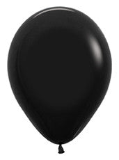11" Deluxe Black Latex Balloon