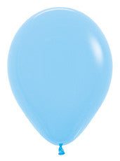 11" Pastel Blue Latex Balloons