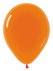 11" Crystal Orange Latex Balloon