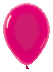 11" Crystal Fuchsia Latex Balloon