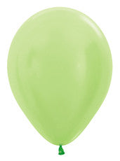11" Pearl Key Lime Latex Balloons