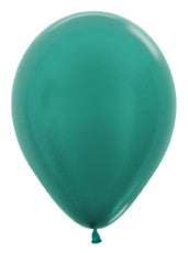 11" Metallic Turquoise Green