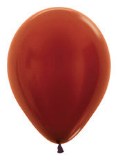 5" Metallic Terra-Cotta Latex Balloon