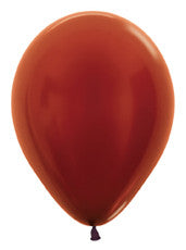 11" Metallic Terra-Cotta Latex Balloon