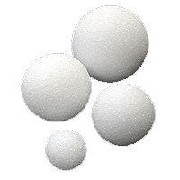 6" White Styrofoam Ball